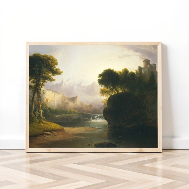Poster Paisagem fantástica de Thomas Doughty (Criador carregado)