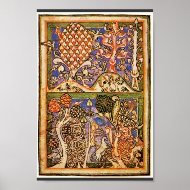 Póster Paisagem Florestal Por Der Carmina Burana (Be (Frente)