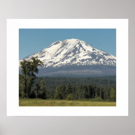 Póster Paisagem Fotográfica do Monte Adams