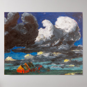 Poster Paisagem, Frísia do Norte Emil Nolde