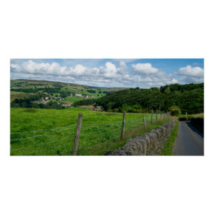 Póster Paisagem Histórica de Yorkshire