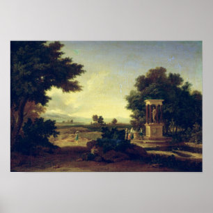 Póster Paisagem idílico