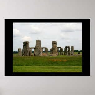 Póster Paisagem III de Stonehenge