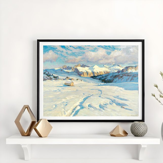 Poster Paisagem Invernal (Criador carregado)