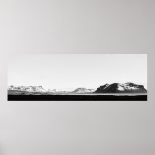 Póster Paisagem Islândia