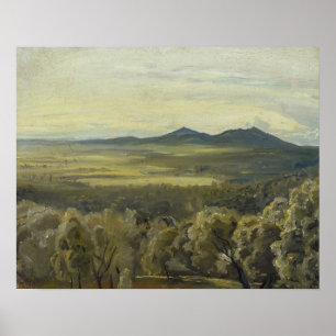 Póster Paisagem Italiana, 1833