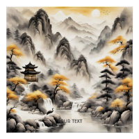 Paisagem Japonesa Tradicional Fantasy