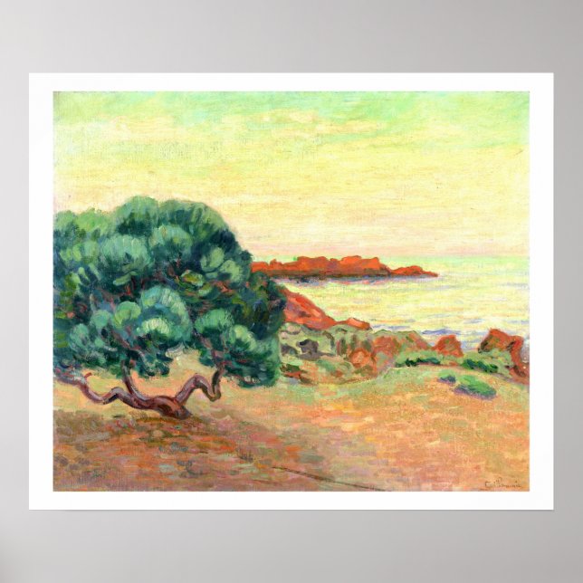 Póster Paisagem Midi, 1898 (óleo na canvas) (Frente)
