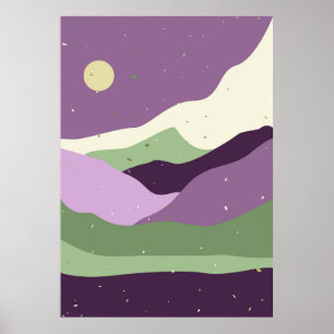 Poster Paisagem minimalista