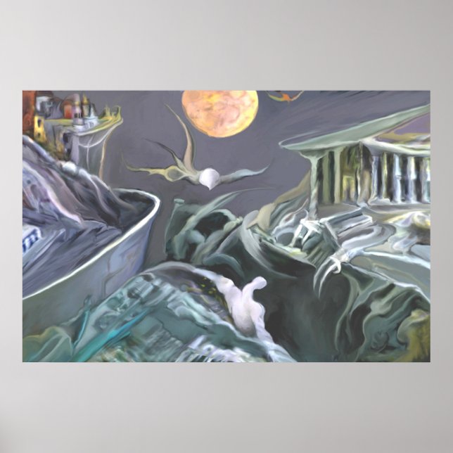 Póster Paisagem mutante ' FulContraste ' (Frente)