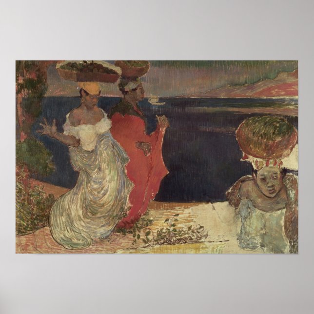 Poster Paisagem na Martinica (Frente)