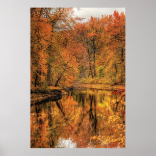 Poster Paisagem - outono em New-jersey