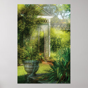 Póster Paisagem - Pela entrada do Jardim