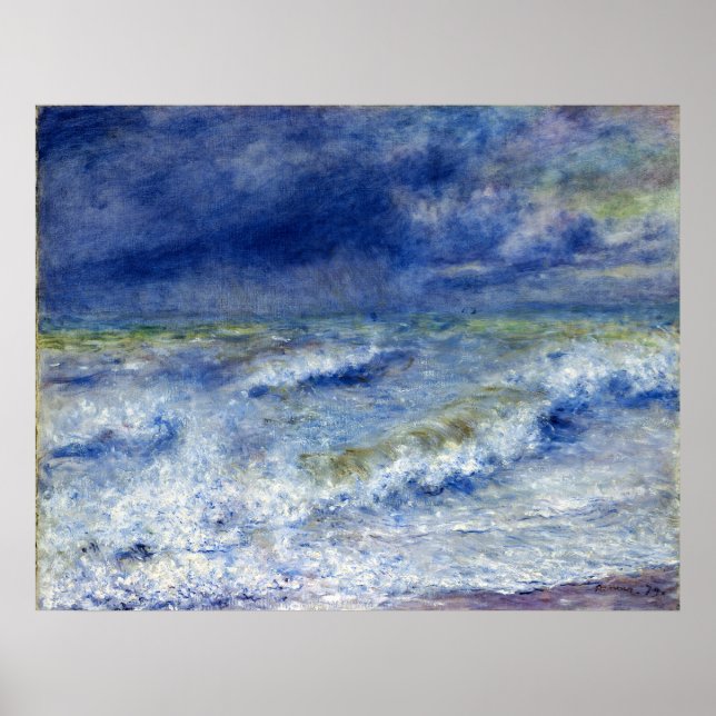 Póster Paisagem - Pierre-Auguste Renoir (Frente)