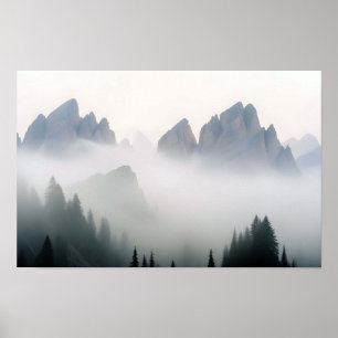 Poster Paisagem pitoresca ao ar livre do fundo natural