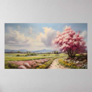 Poster paisagem primavera