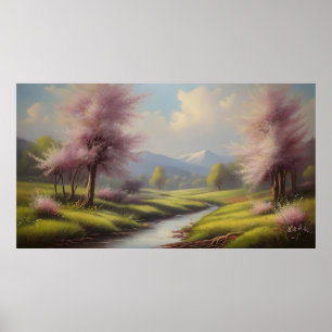Poster paisagem primavera