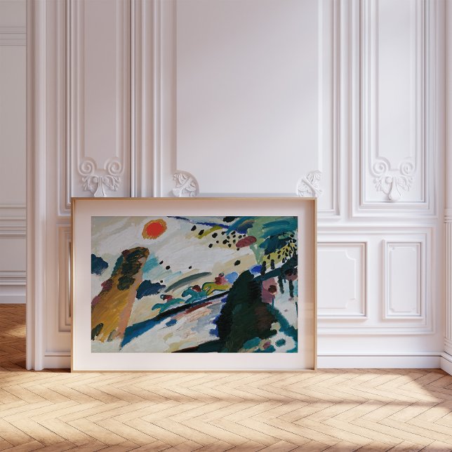 Poster Paisagem Romântica | Kandinsky (Criador carregado)