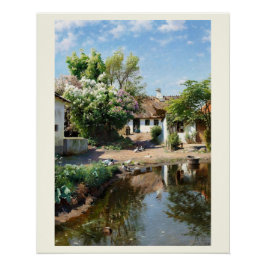 Póster Paisagem rural, Peder Mørk Mønsted