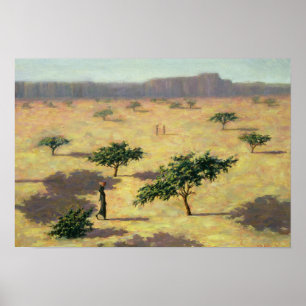 Póster Paisagem Sahelian Mali 1991