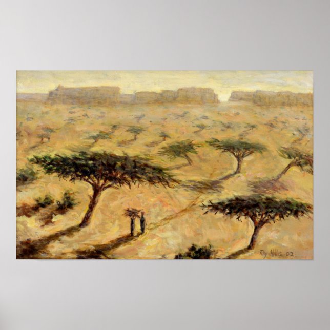 Póster Paisagem Saheliana 2002 (Frente)