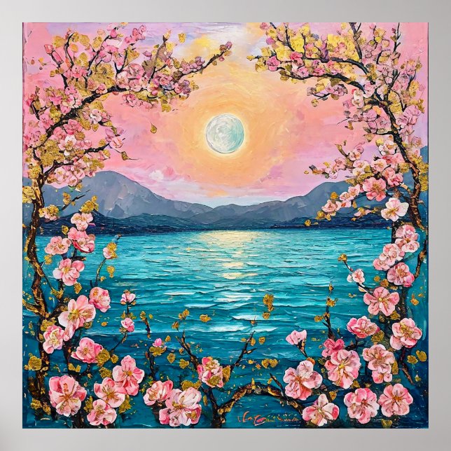 Poster Paisagem serena (Frente)