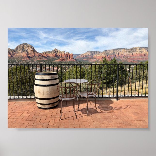 Poster Paisagem Serene Arizona (Frente)