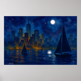 Poster Paisagem Sonhos do Porto