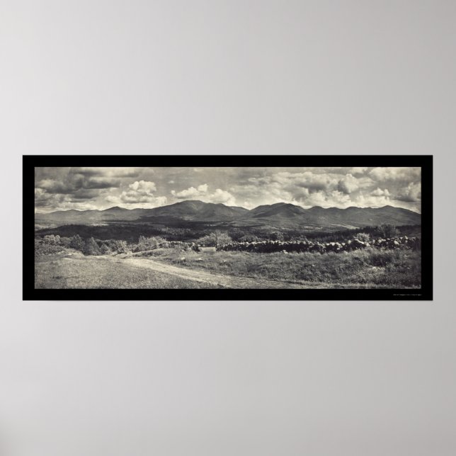 Poster Paisagem Stone Wall Photo 1915 (Frente)