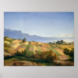 Póster Paisagem suíça por Alexandre Calame