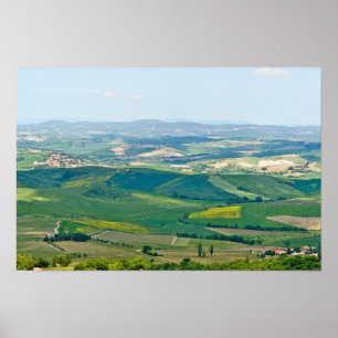Poster Paisagem Típica da Toscana
