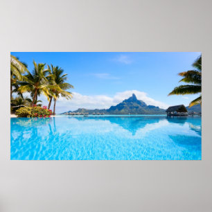 Poster Paisagem tropical