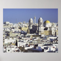 paisagem urbana de Cádiz, Espanha