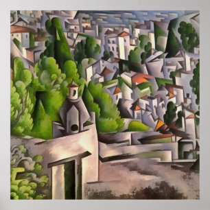 Poster Paisagem Urbana de Casas Vazias de Kayakoy