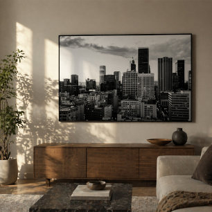 Poster Paisagem Urbana do Centro de Los Angeles