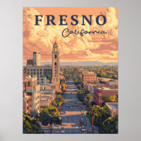 Paisagem Urbana Fresno California