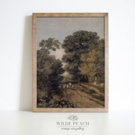 Poster Paisagem Wooded Paintage