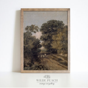 Poster Paisagem Wooded Paintage