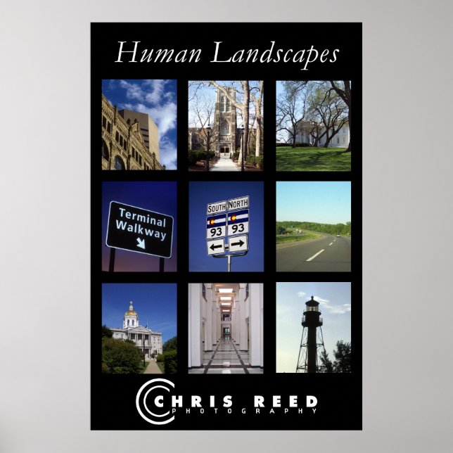 Poster Paisagens Humanas (Frente)