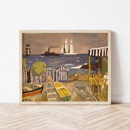 Poster Paisaje de Playa | Joaquín Torres-García