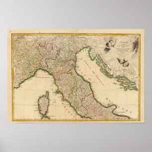 Poster Países de embarque italianos