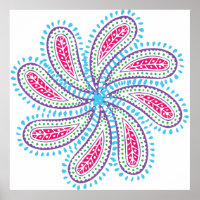 Paisley Flower