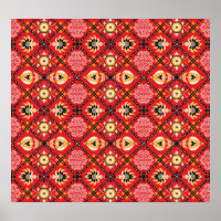 Paixão de Vintage Paisley - Sensação de Seda Asiát