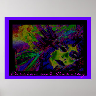 Póster "Paixão e Anarquia"