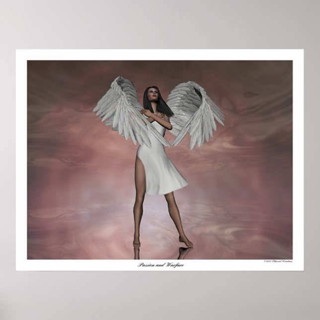 Póster Paixão e guerra (Frente)