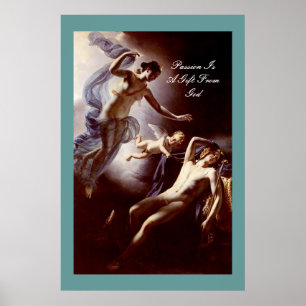 POSTER PAIXÃO É UM PRESENTE DE DEUS