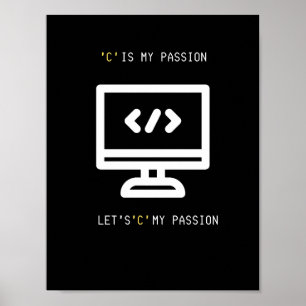 Poster Paixão por Programação C