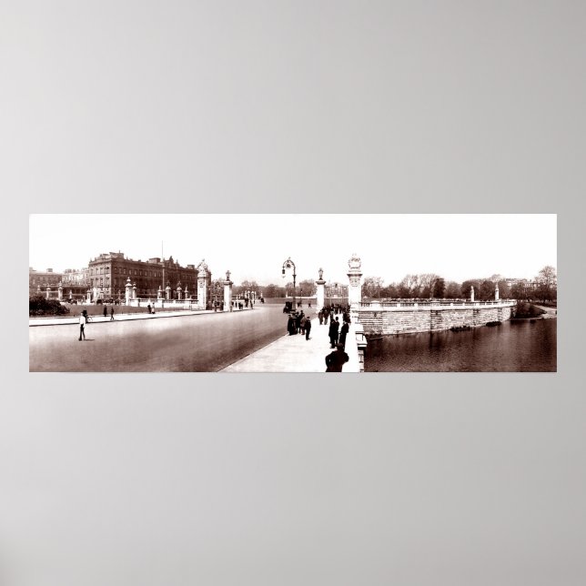 Poster Palácio de Buckingham em 1909 (Frente)