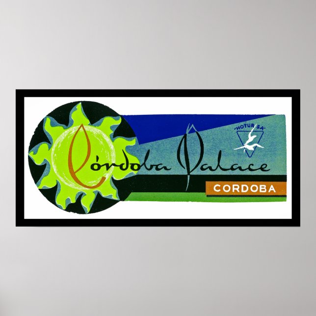 Póster Palácio de Córdoba (Frente)