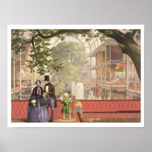 Póster Palácio de cristal, o Transept do Galler sul